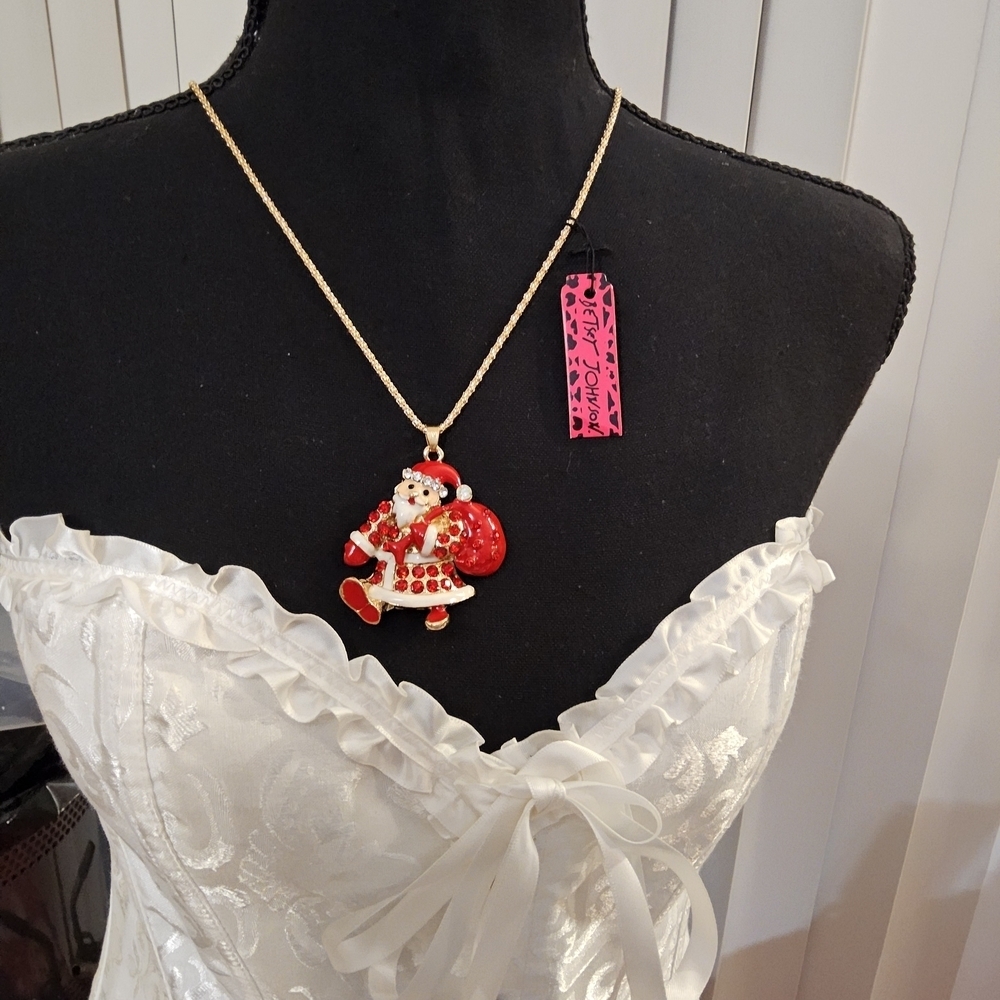 Santa Claus Pendant Necklace